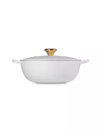 LE CREUSET | Casseruola con coperchio 26 cm/4,1 l LA MARMITE HOLLY Thyme | beige